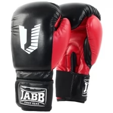 Перчатки бокс.(иск.кожа) Jabb JE-4056/Eu 56 черный/красный 8ун.