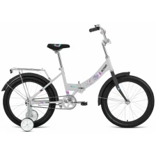 Детский велосипед ALTAIR CITY KIDS 20 Compact 2021, синий, рост 13"