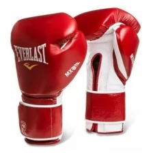 Боксерские перчатки Everlast Боксерские перчатки Everlast Mx Training на липучке красные 18 унций